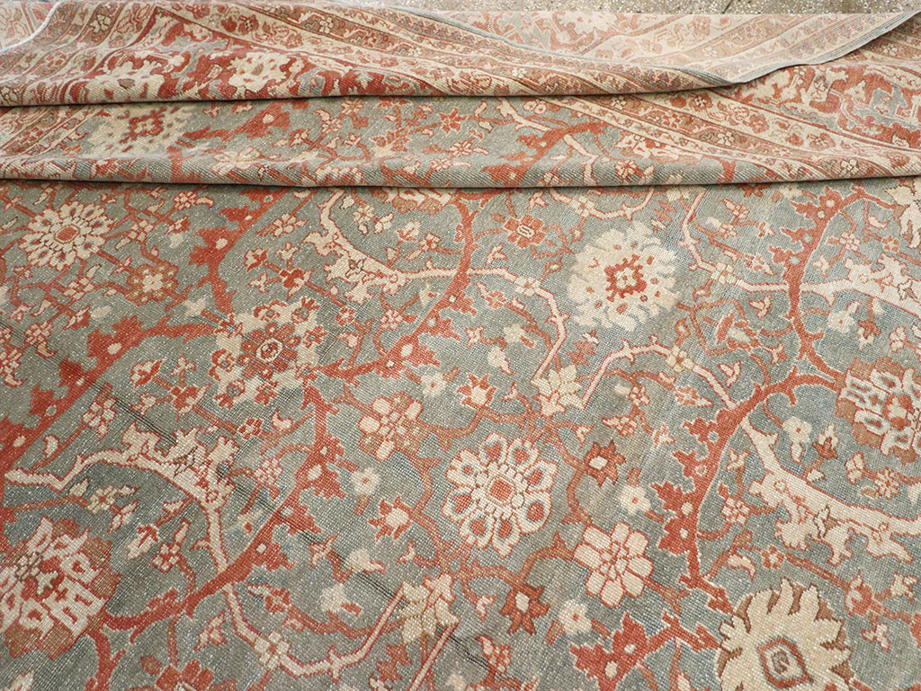 Vintage Turkish Sivas Large Room Size Carpet, No.31317 - Staging