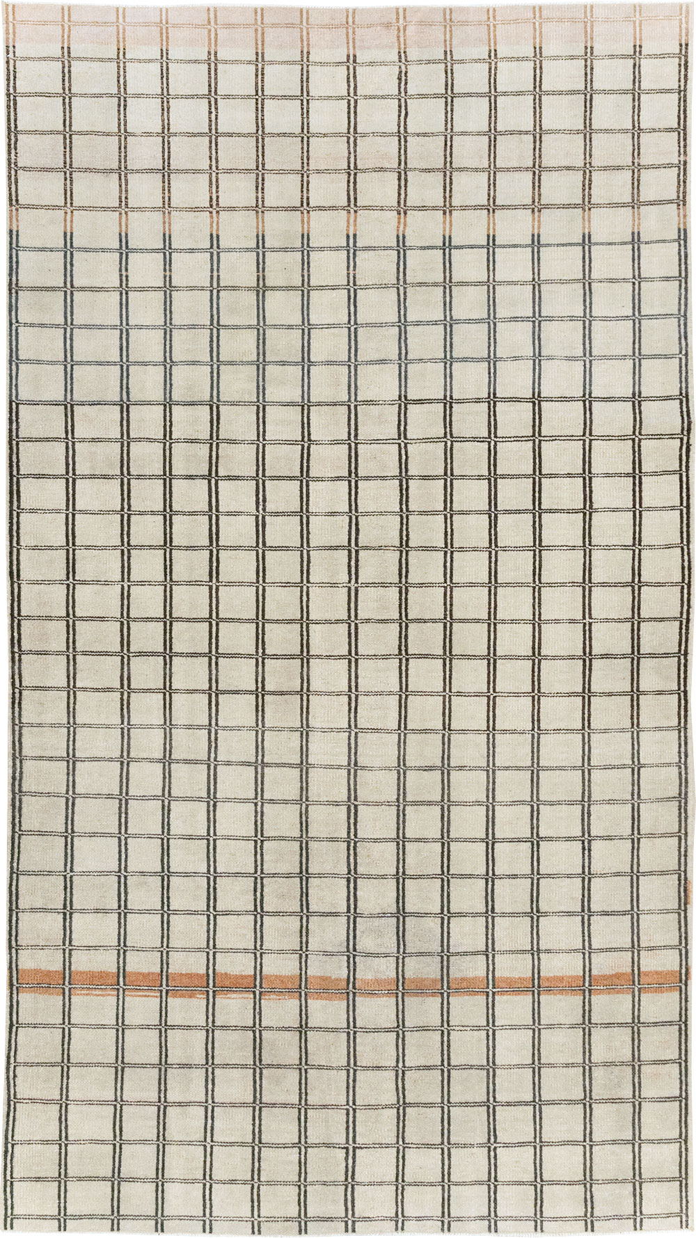 Vintage Turkish Anatolian Accent Carpet, No.31354 - Staging