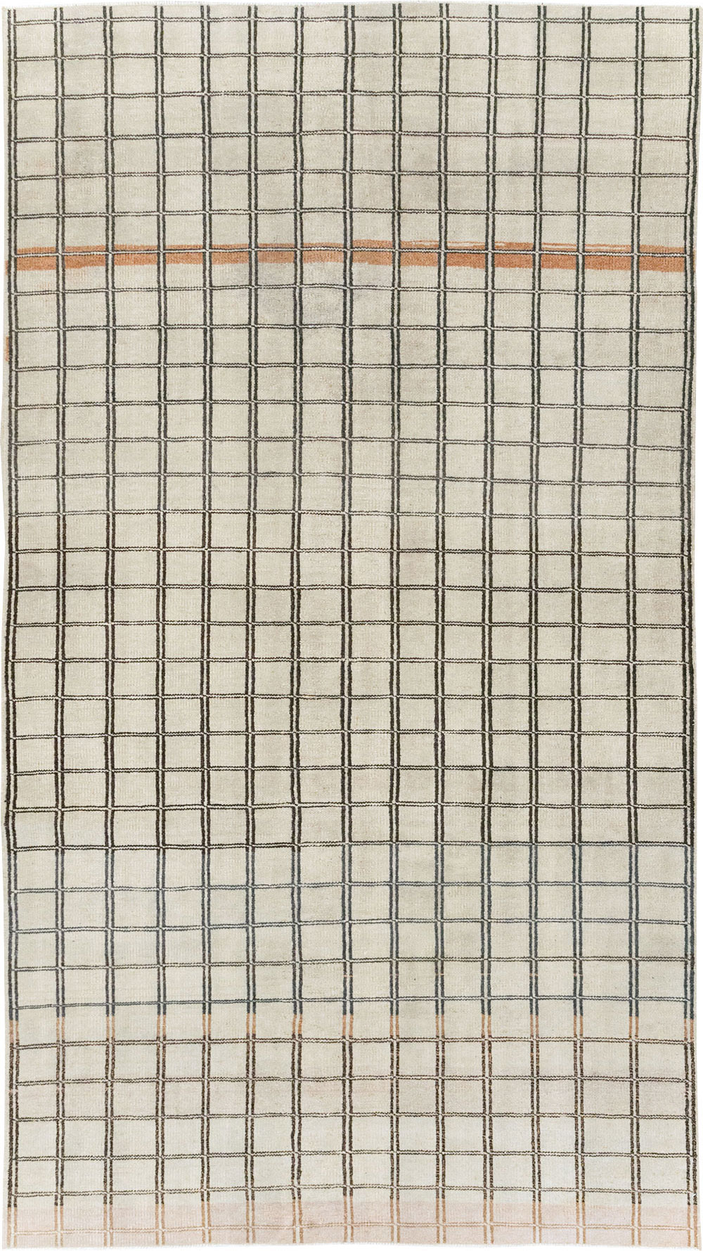 Vintage Turkish Anatolian Accent Carpet, No.31354 - Staging