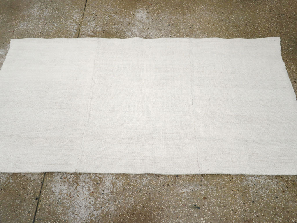 Vintage Turkish Flatweave Kilim Throw Rug, No.31362 - Staging