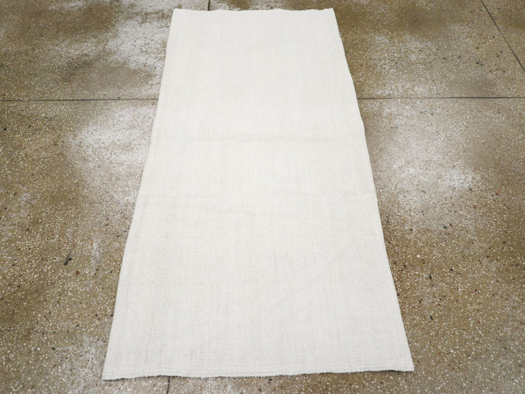 Vintage Turkish Flatweave Kilim Throw Rug, No.31363 - Staging