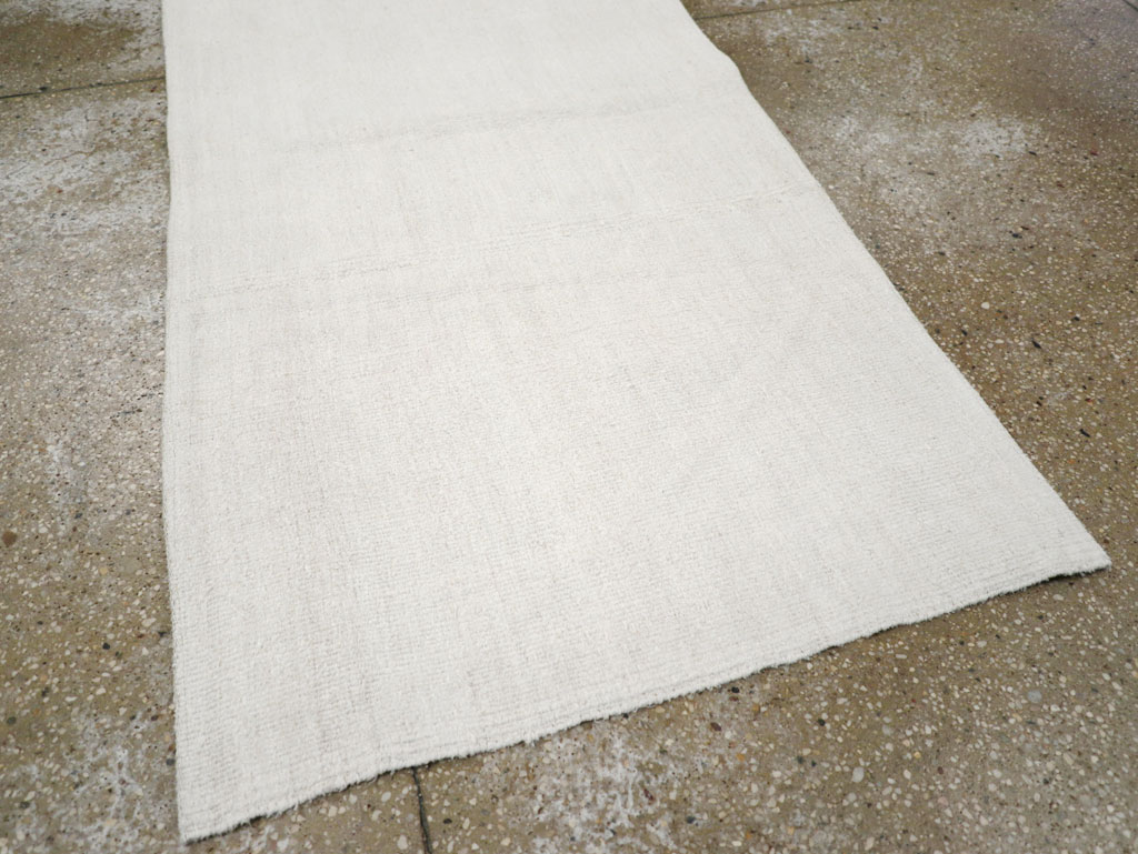 Vintage Turkish Flatweave Kilim Throw Rug, No.31363 - Staging