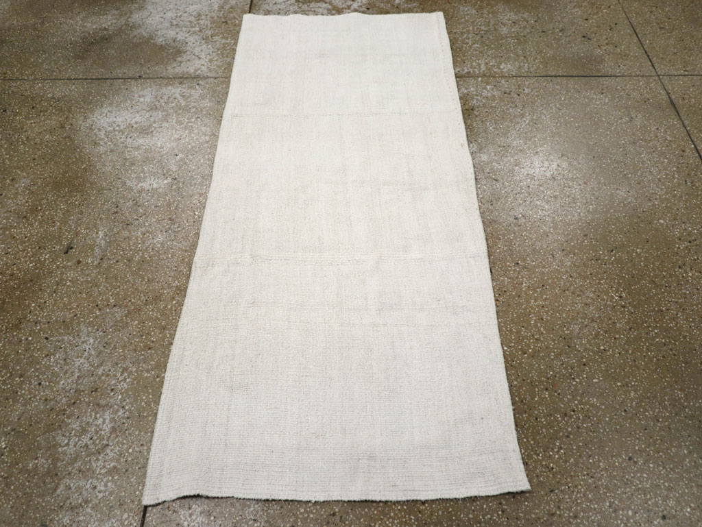 Vintage Turkish Flatweave Kilim Throw Rug, No.31364 - Staging