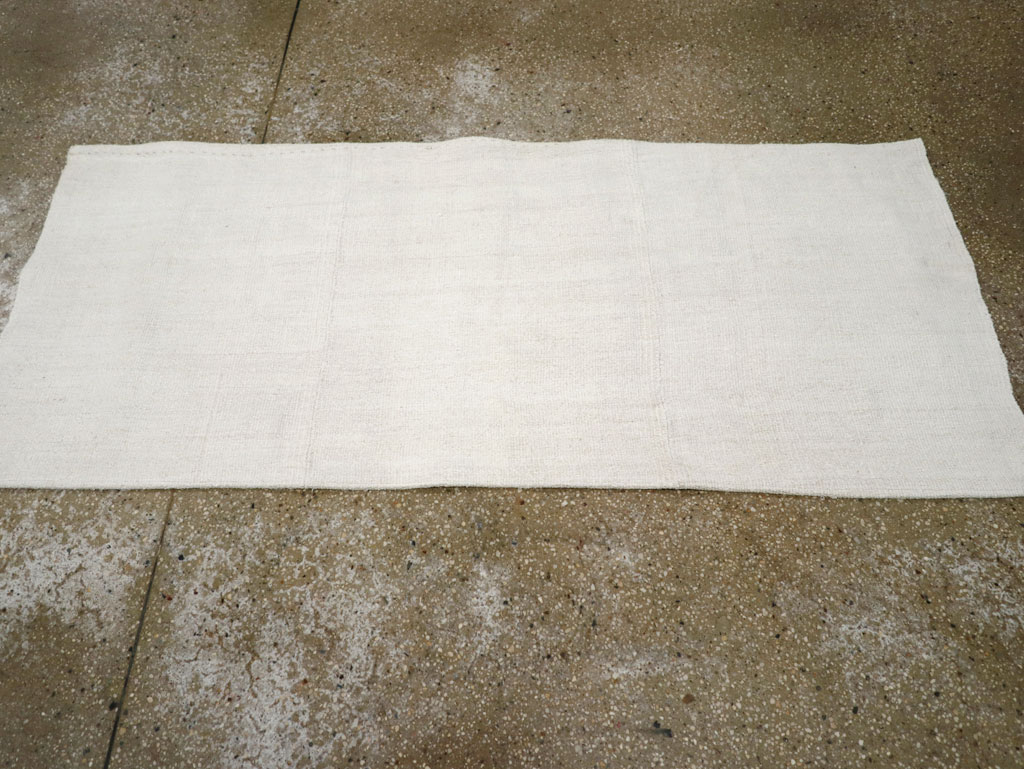 Vintage Turkish Flatweave Kilim Throw Rug, No.31364 - Staging