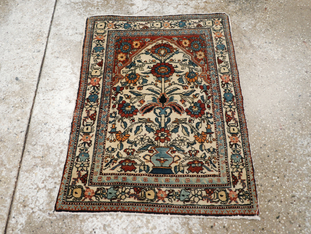 Antique Persian Tabriz Rug, No.31408 - Staging