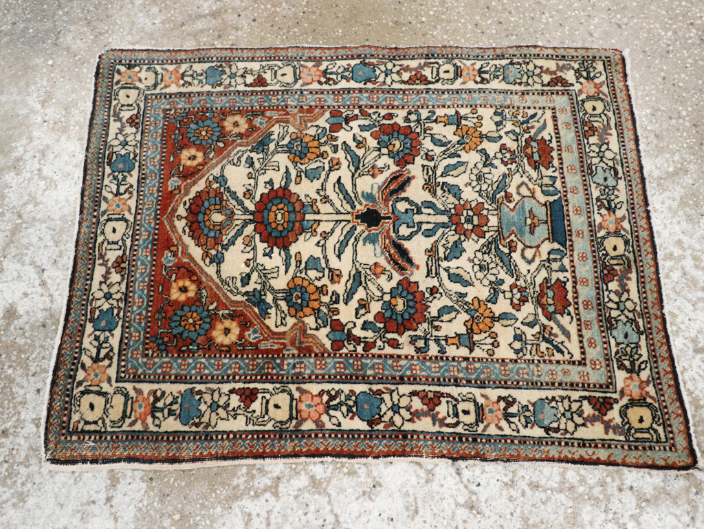 Antique Persian Tabriz Rug, No.31408 - Staging