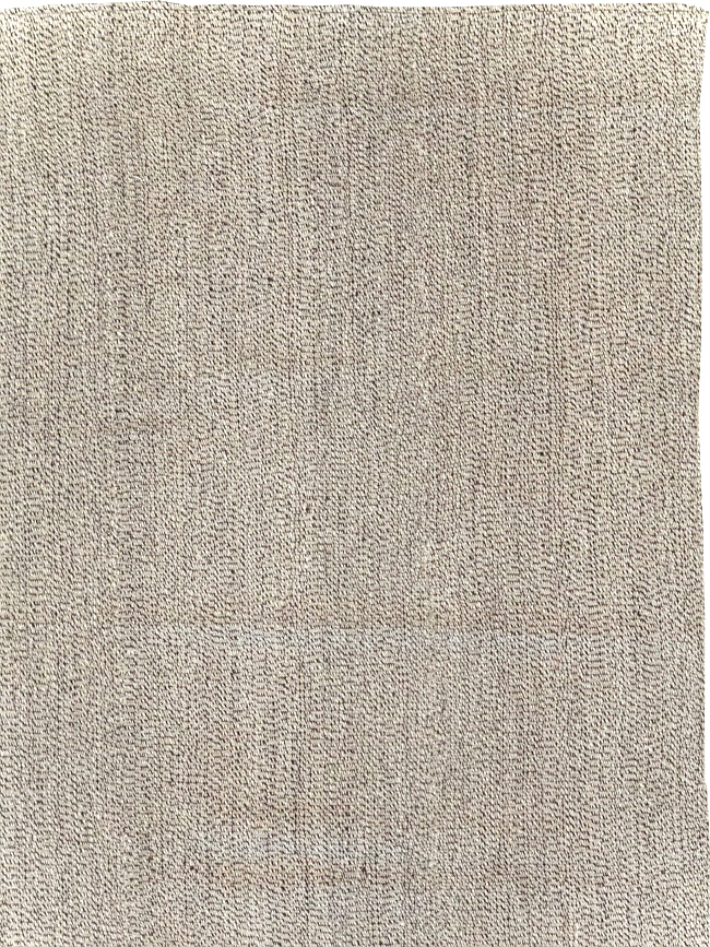 Vintage Turkish Flatweave Kilim Room Size Carpet, No.31428 - Staging
