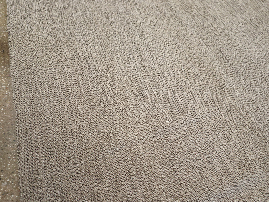 Vintage Turkish Flatweave Kilim Room Size Carpet, No.31428 - Staging