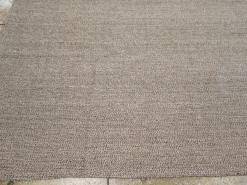 Vintage Turkish Flatweave Kilim Room Size Carpet, No.31428 - Staging