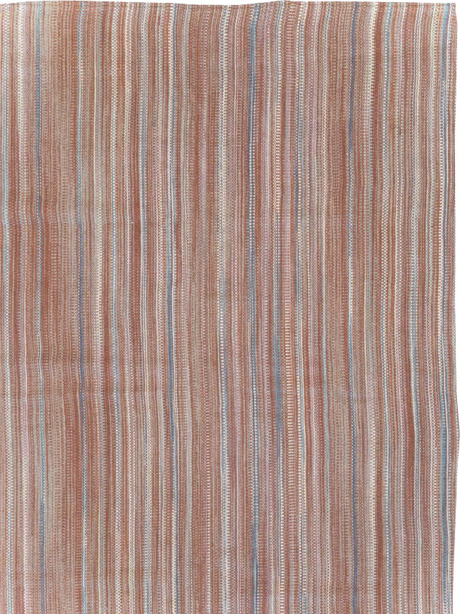 Modern Turkish Flatweave Large Carpet, No.31433 - Staging