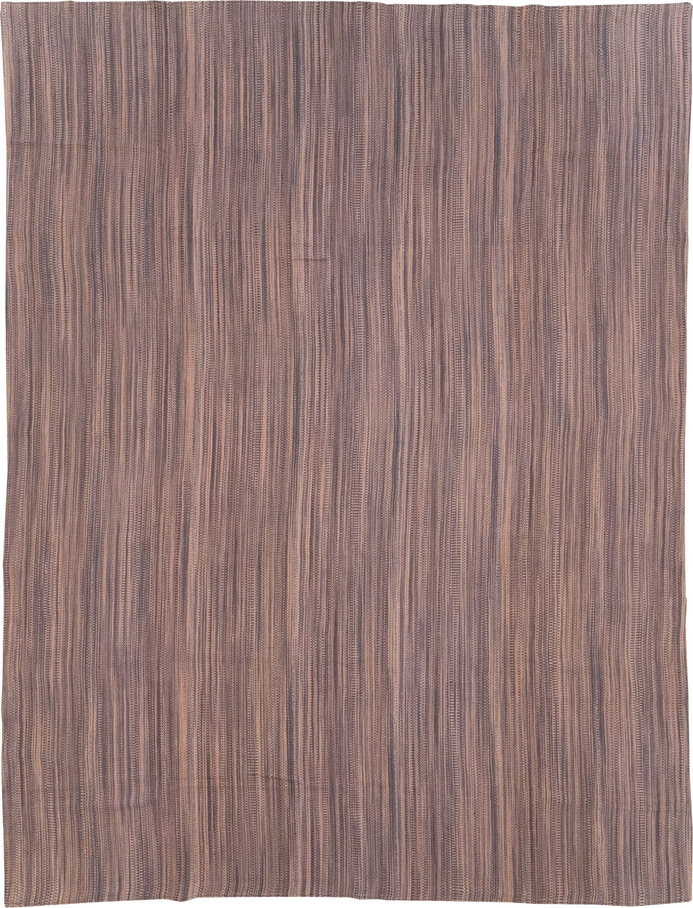 Modern Turkish Flatweave Room Size Carpet, No.31434 - Staging