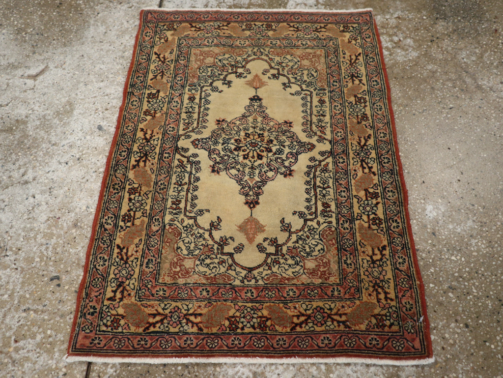 Antique Persian Tabriz Haji Jalili Rug, No.31450 - Staging