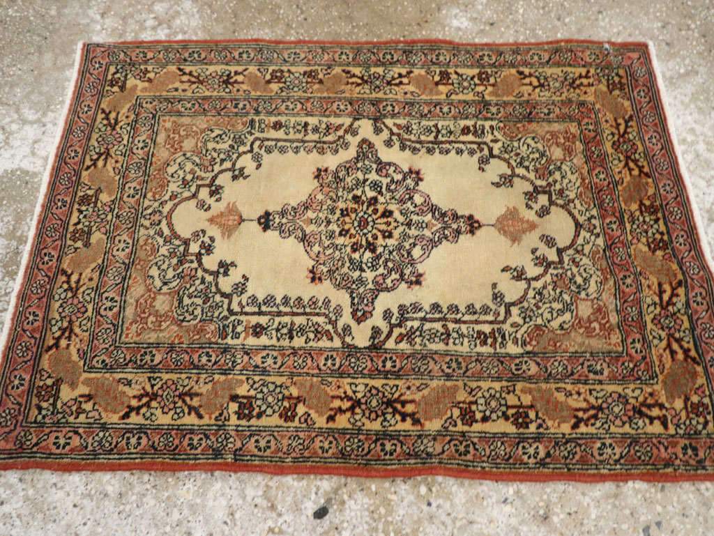 Antique Persian Tabriz Haji Jalili Rug, No.31450 - Staging