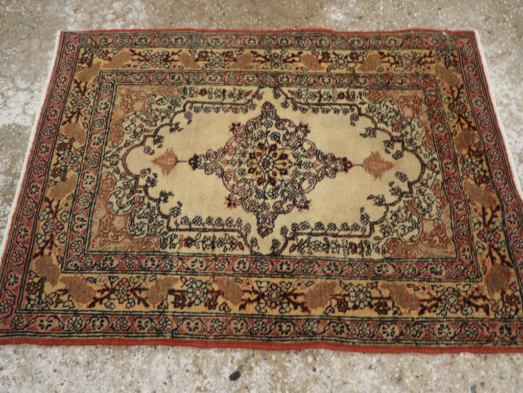 Antique Persian Tabriz Haji Jalili Rug, No.31450 - Staging