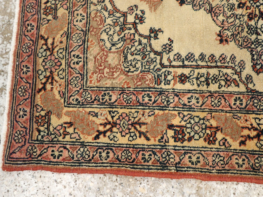 Antique Persian Tabriz Haji Jalili Rug, No.31450 - Staging
