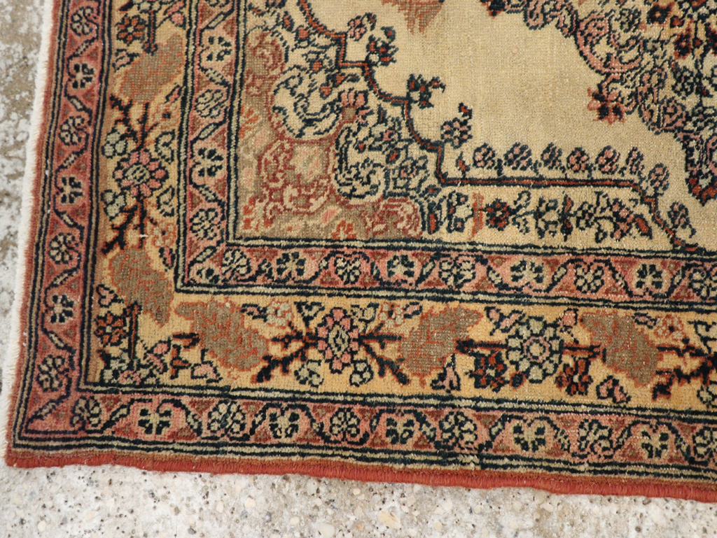 Antique Persian Tabriz Haji Jalili Rug, No.31450 - Staging