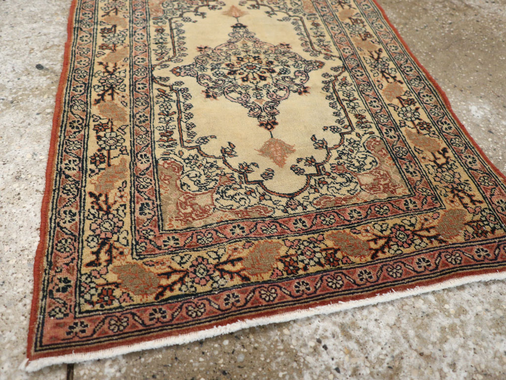 Antique Persian Tabriz Haji Jalili Rug, No.31450 - Staging