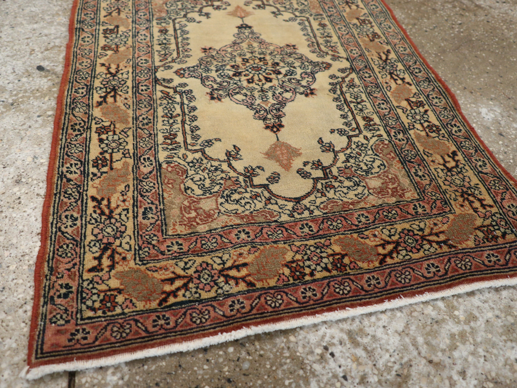 Antique Persian Tabriz Haji Jalili Rug, No.31450 - Staging