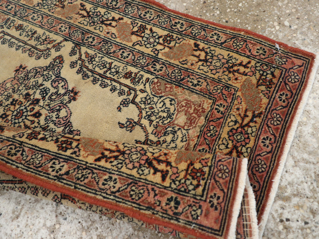 Antique Persian Tabriz Haji Jalili Rug, No.31450 - Staging