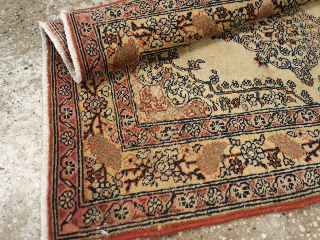 Antique Persian Tabriz Haji Jalili Rug, No.31450 - Staging