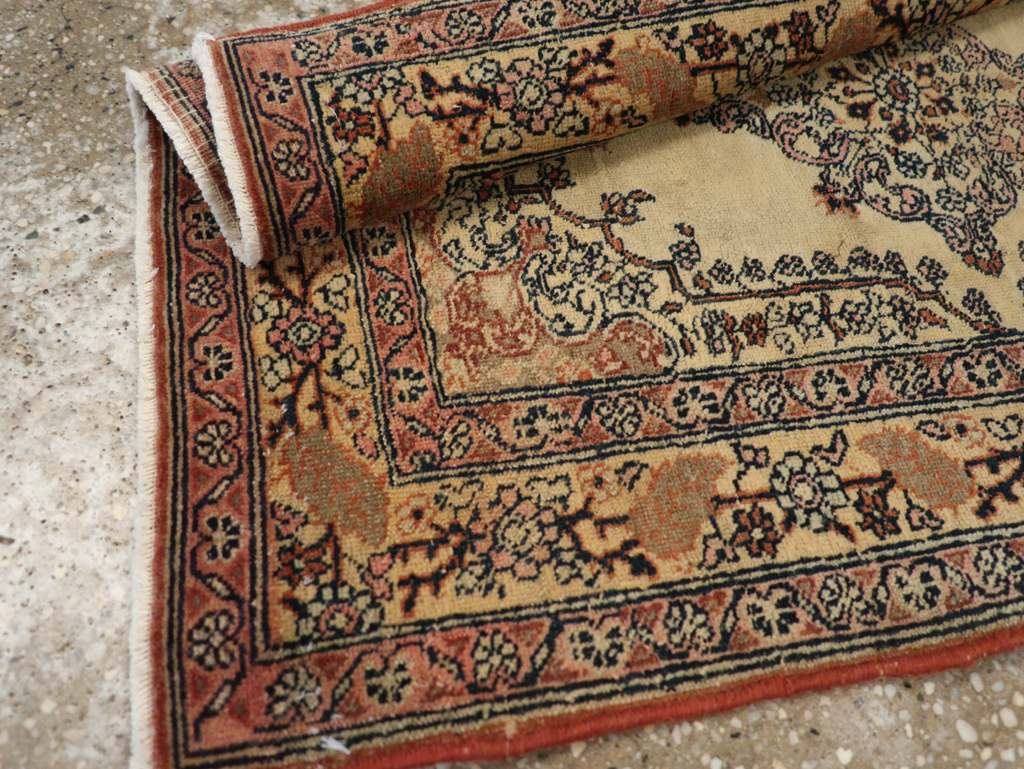 Antique Persian Tabriz Haji Jalili Rug, No.31450 - Staging