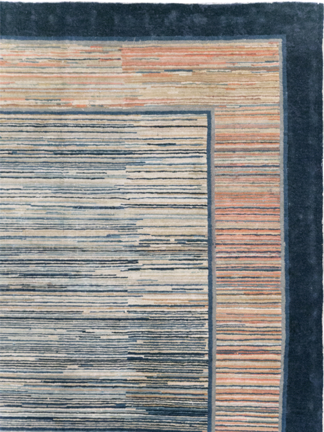 Antique Chinese Peking Room Size Carpet, No.31482 - Staging