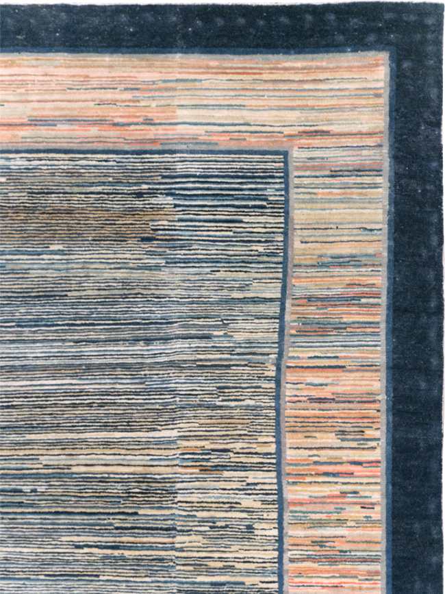 Antique Chinese Peking Room Size Carpet, No.31482 - Staging