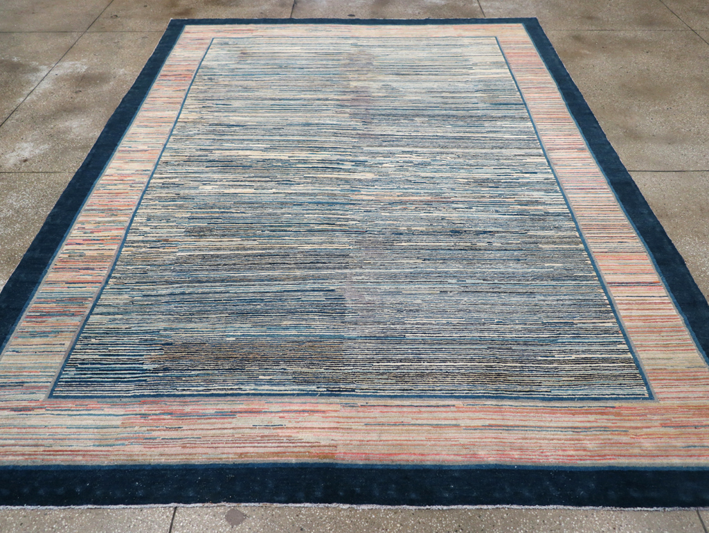 Antique Chinese Peking Room Size Carpet, No.31482 - Staging