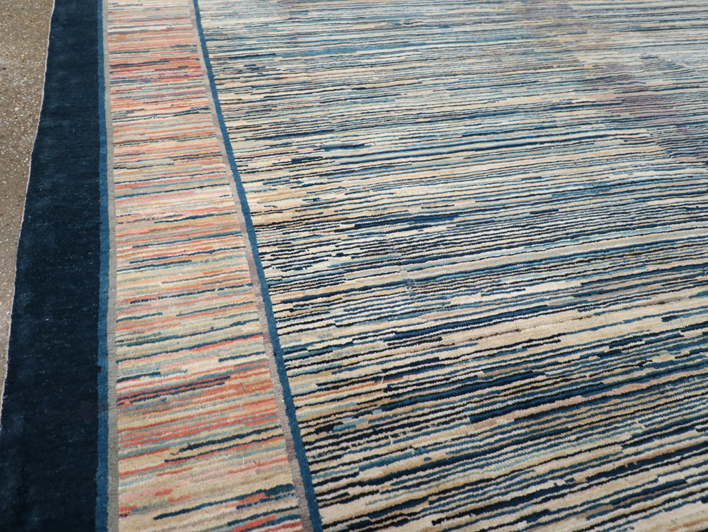 Antique Chinese Peking Room Size Carpet, No.31482 - Staging