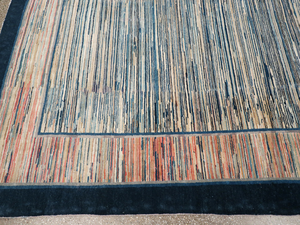 Antique Chinese Peking Room Size Carpet, No.31482 - Staging