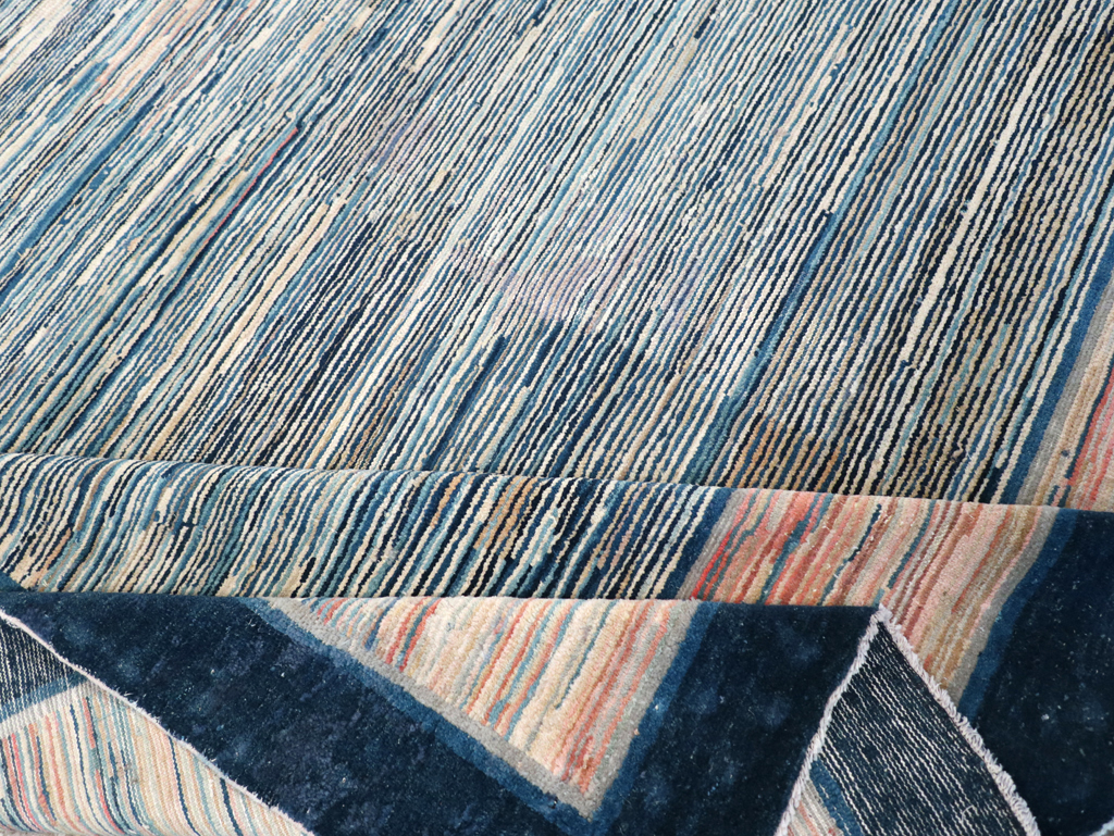 Antique Chinese Peking Room Size Carpet, No.31482 - Staging