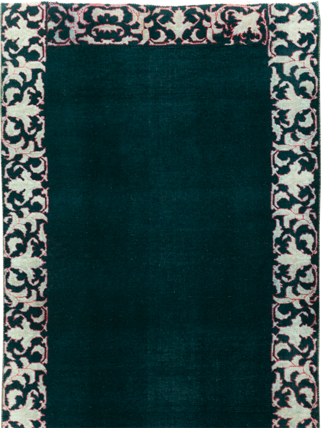 Vintage Persian Tabriz Runner, No.31484 - Staging