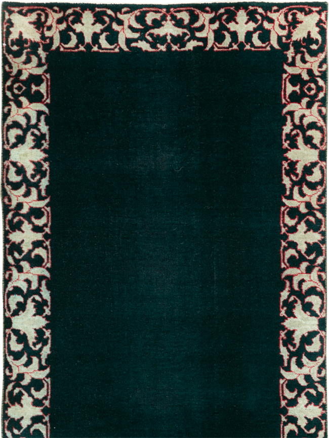 Vintage Persian Tabriz Runner, No.31484 - Staging