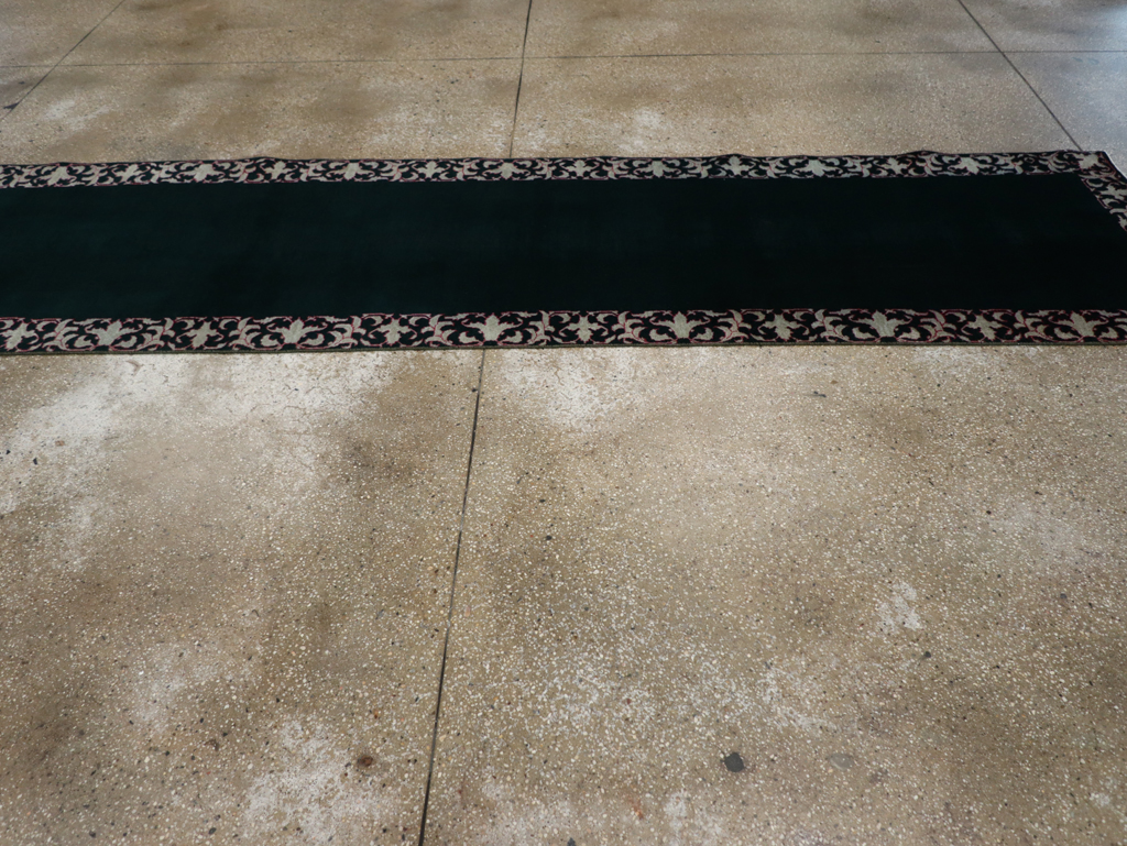 Vintage Persian Tabriz Runner, No.31484 - Staging