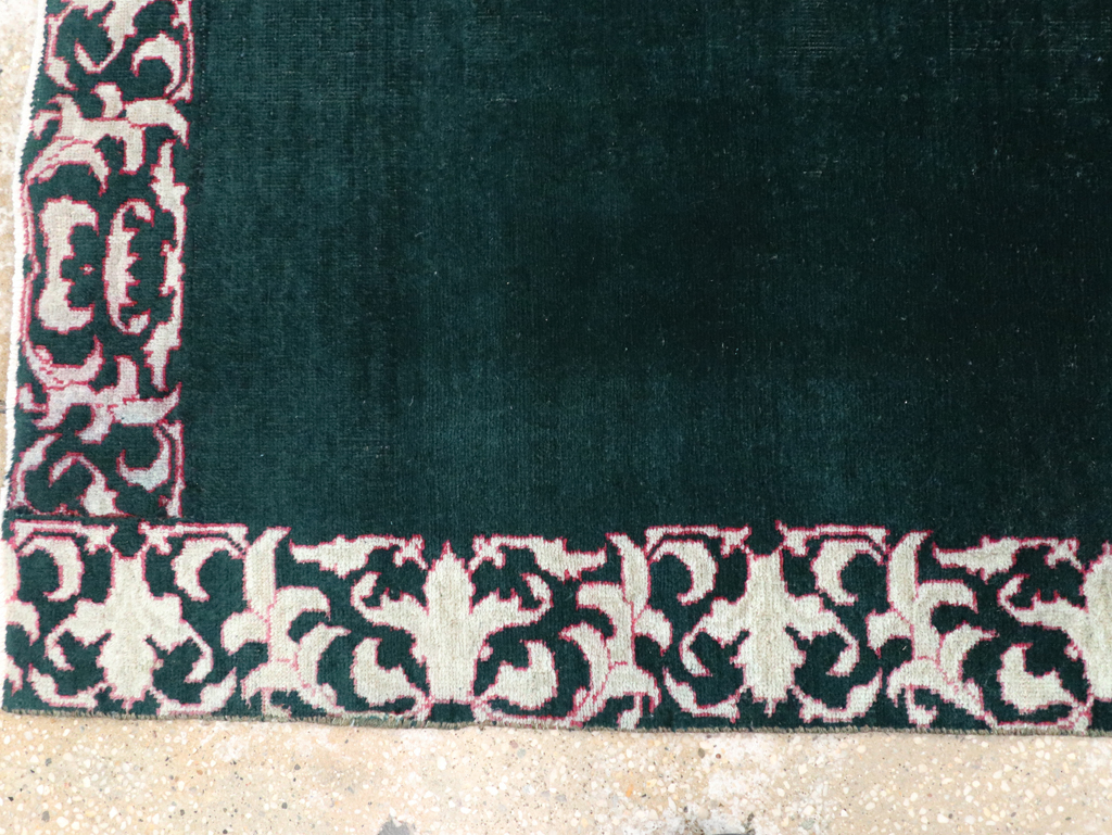 Vintage Persian Tabriz Runner, No.31484 - Staging