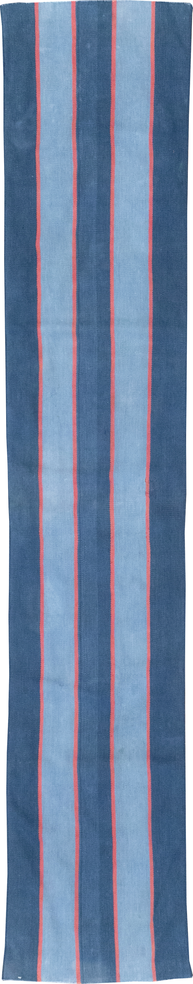 Vintage Indian Dhurrie Runner, No.31488 - Staging