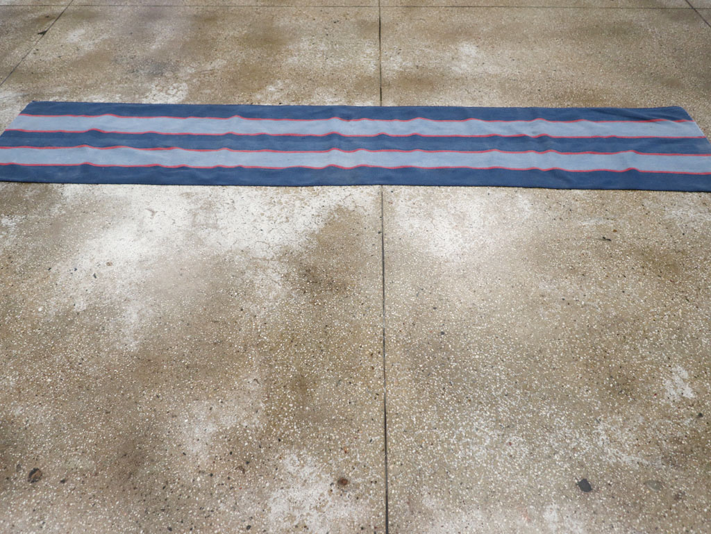 Vintage Indian Dhurrie Runner, No.31488 - Staging