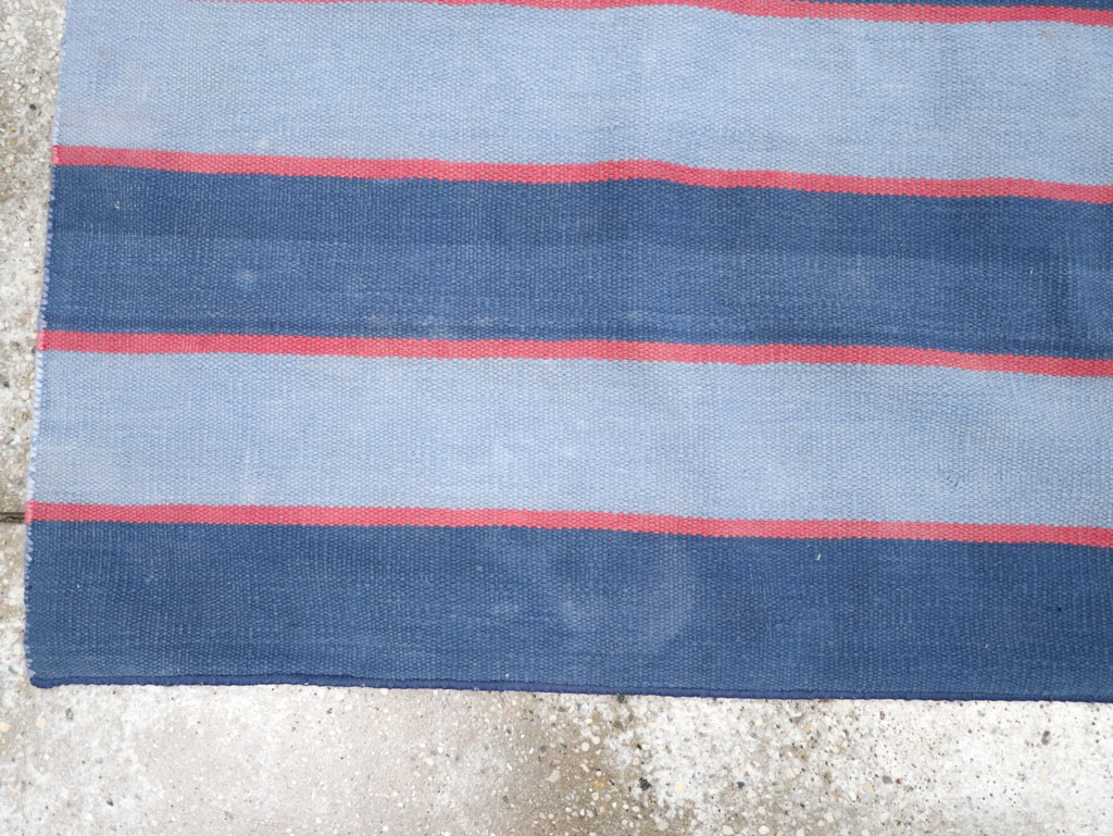 Vintage Indian Dhurrie Runner, No.31488 - Staging