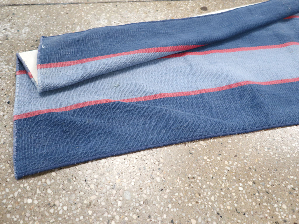 Vintage Indian Dhurrie Runner, No.31488 - Staging