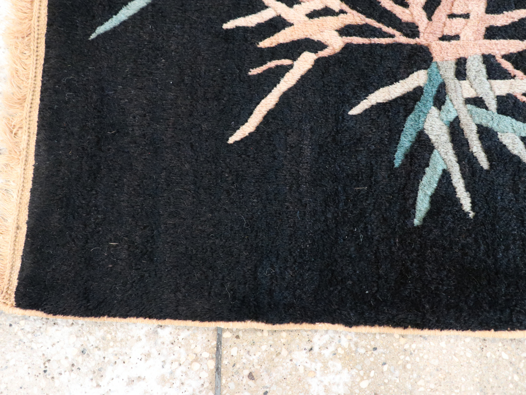 Vintage Chinese Rug, No.31492 - Staging