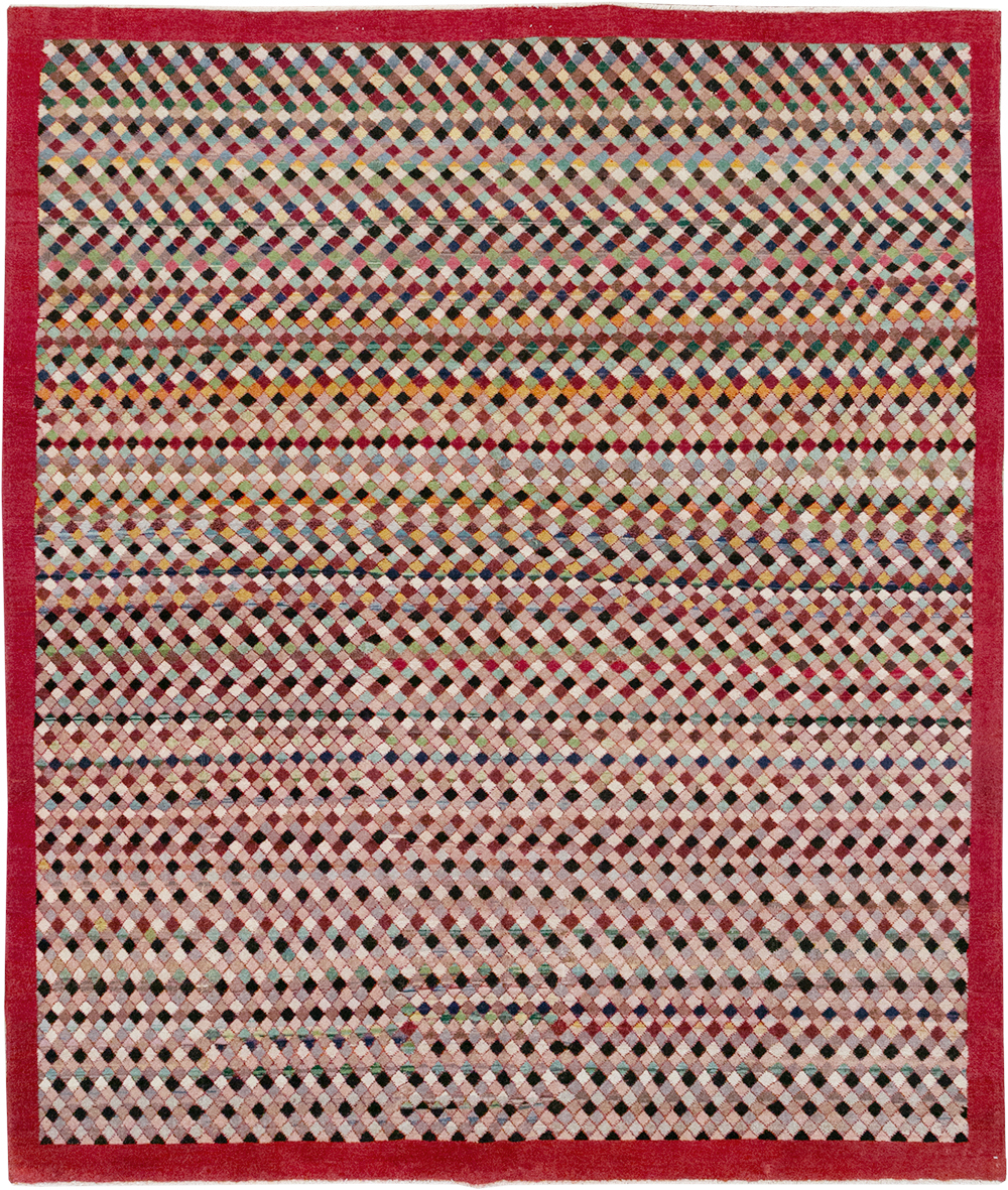 Vintage Turkish Anatolian Small Room Size Carpet, No.31524 - Staging