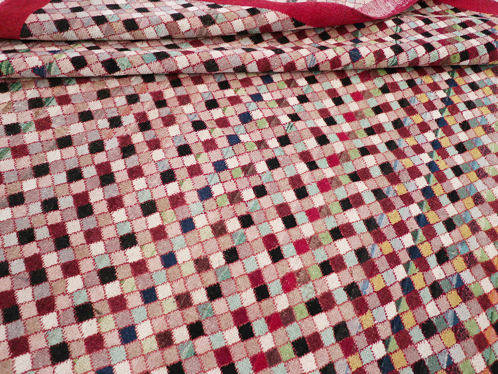 Vintage Turkish Anatolian Small Room Size Carpet, No.31524 - Staging