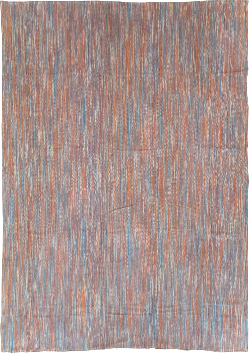 Modern Turkish Flatweave Room Size Carpet, No.31546 - Staging