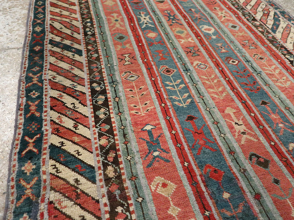 Antique Caucasian Karabagh Rug, No.31565 - Staging