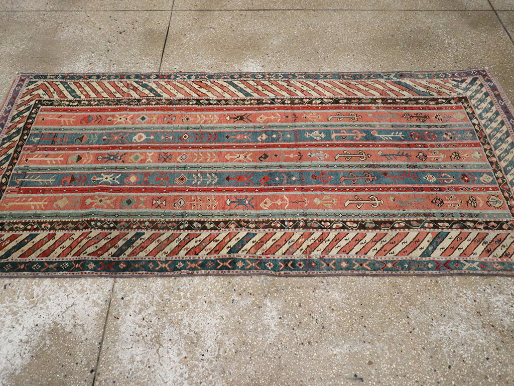 Antique Caucasian Karabagh Rug, No.31565 - Staging