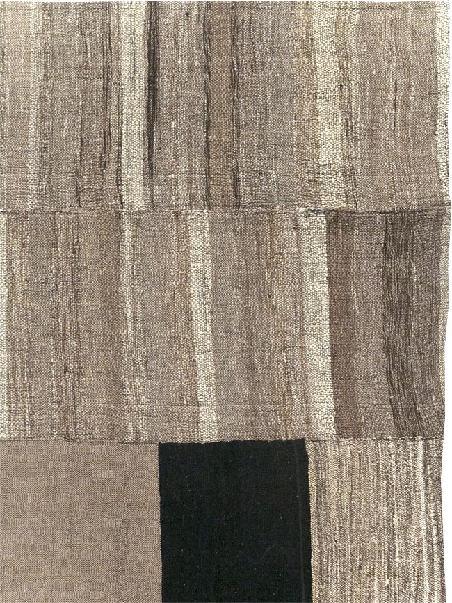 Modern Turkish Flatweave Room Size Carpet, No.31603 - Staging