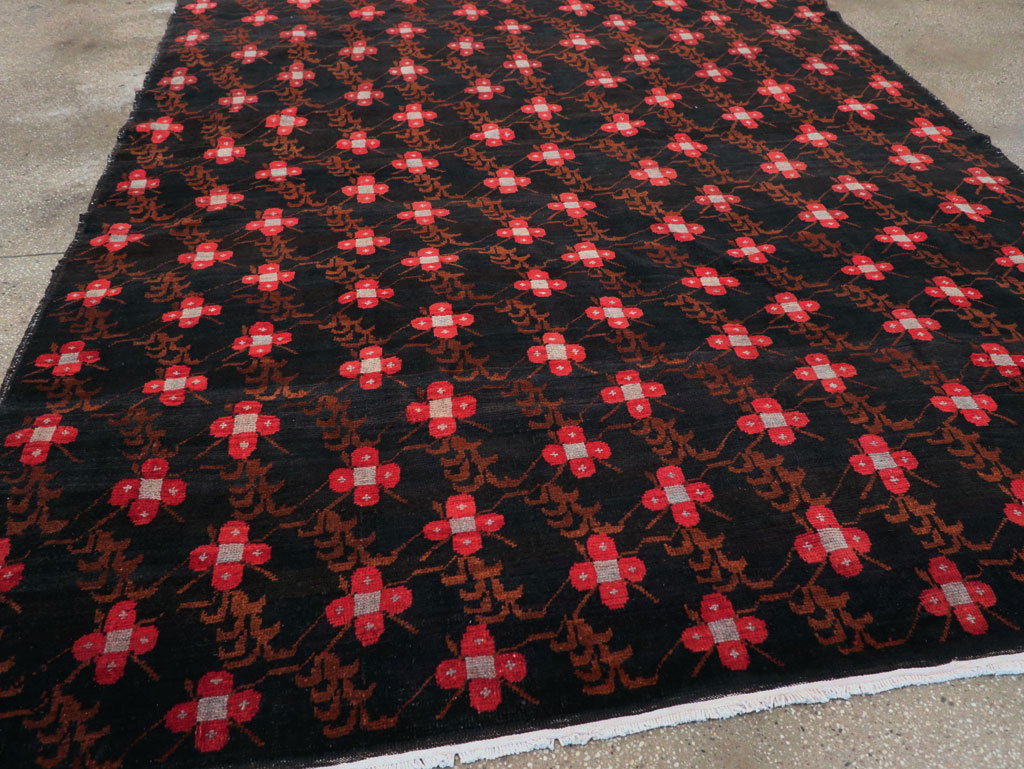 Vintage Turkish Anatolian Small Room Size Carpet, No.31613 - Staging