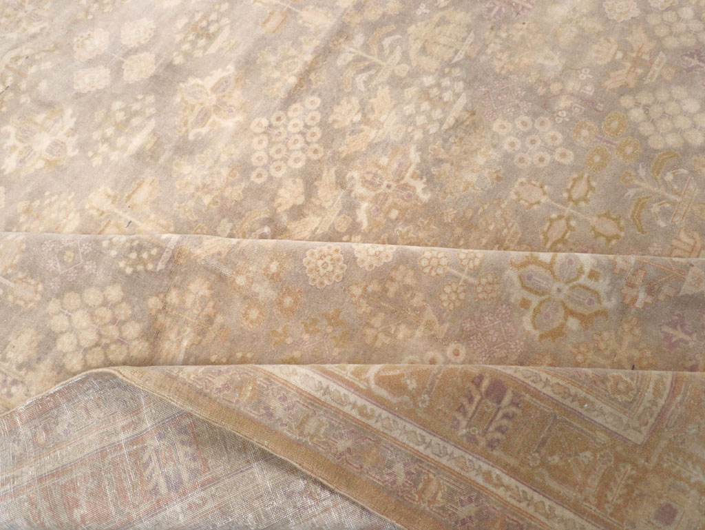 Vintage Persian Joshegan Room Size Carpet, No.31639 - Staging