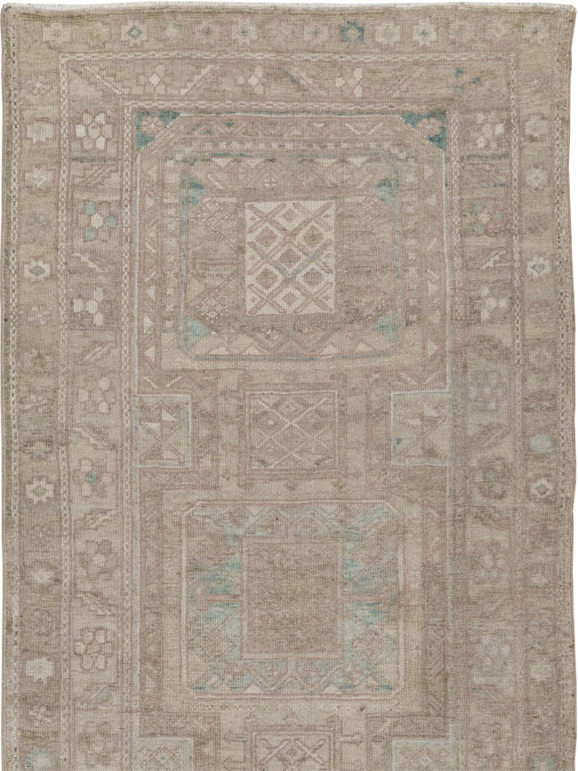 Vintage Persian Ardabil Runner, No.31671 - Staging