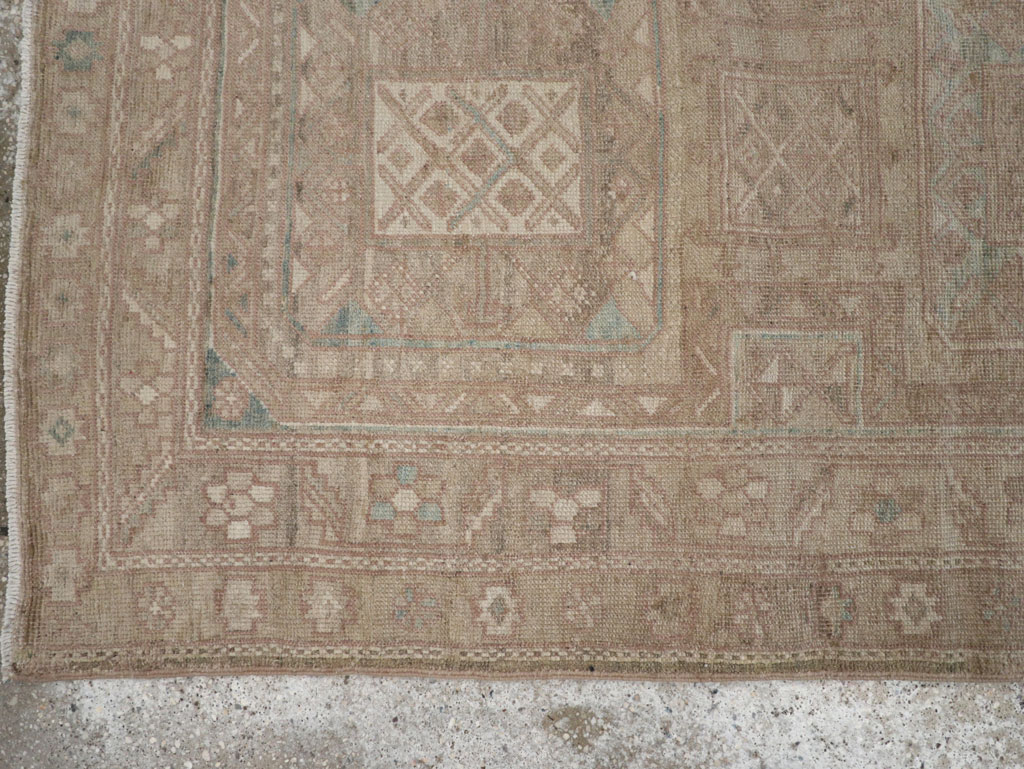 Vintage Persian Ardabil Runner, No.31671 - Staging